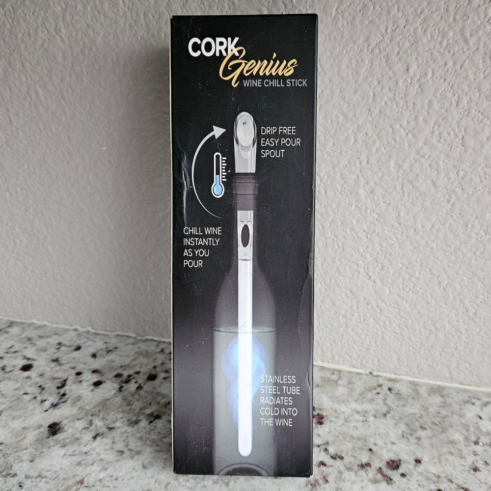 Cork Genius Wine Chill Stick